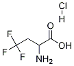 Structure of 2-Amino-4,4,4-trifluorobutanoic acid hydrochloride