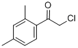 Structure of 2-chloro-1-(2,4-dimethylphenyl)ethanone