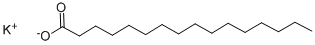 Structure of POTASSIUM PALMITATE