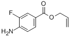 Structure of allyl 4-amino-3-fluoro-benzoate