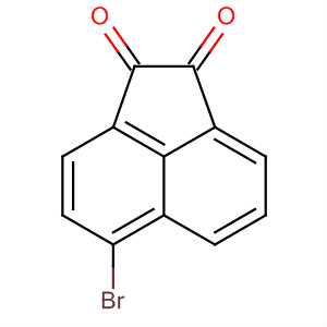 Structure of 1,2-Acenaphthylenedione, 5-bromo-
