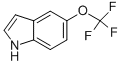 Structure of 1H-INDOLE, 5-(TRIFLUOROMETHOXY)-