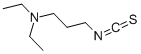 Structure of 3-(DIETHYLAMINO)PROPYL ISOTHIOCYANATE
