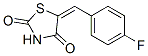 Structure of 5-[(4-Fluorobenzylidene]-2,4-thiazolidinedione