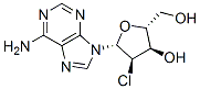Structure of 2-chloro-2-deoxyadenosine
