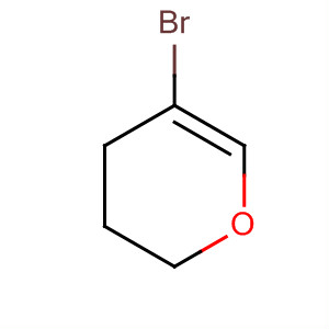 Structure of 2H-Pyran, 5-bromo-3,4-dihydro-