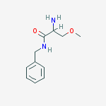 Structure of 2-AMino-3-Methoxy-n-(phenylMethyl)propanaMide