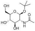 TERT-BUTYL 2-ACETAMIDO-2-DEOXY-BETA-D-GLUCOPYRANOSIDE结构式