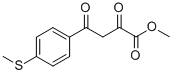 Structure of Methyl 4-(4-(methylthio)phenyl)-2,4-dioxobutanoate