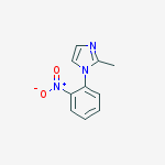 2-methyl-1-(2-nitrophenyl)-1h-imidazole结构式