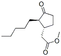 Structure of methyl (1R-trans)-3-oxo-2-pentylcyclopentaneacetate