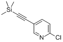 2-CHLORO-5-TRIMETHYLSILANYLETHYNYL-PYRIDINE结构式