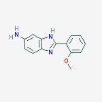 Structure of 2-(2-methoxyphenyl)-3H-benzo[d]imidazol-5-amine
