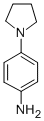 Structure of 4-PYRROLIDIN-1-YLANILINE