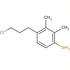 Structure of (3-Chloropropyl)dimethylphenylsilane