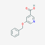5-Benzyloxynicotinic acid结构式