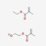 Structure of hydroxyethyl methacrylate-ethyl methacrylate