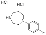 Chemical structure of 1-(4-FLUOROPHENYL)HOMOPIPERAZINE