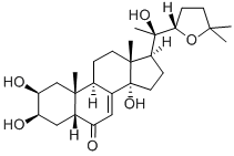 Structure of 22,25-Epoxy-2,3,14,20-tetrahydroxycholest-7-en-6-one