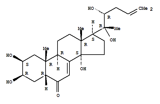 Structure of (20ξ,22R)-2β,3β,14,20,22-Pentahydroxy-5β-cholesta-7,24-dien-6-one