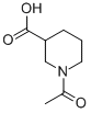 Structure of 1-ACETYLPIPERIDINE-3-CARBOXYLIC ACID