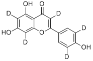 Structure of Apigenin-D5