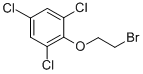 Structure of 2-(2,4,6-TRICHLOROPHENOXY)-1-BROMOETHANE