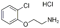 Structure of 2-(2-CHLOROPHENOXY)ETHANAMINE HYDROCHLORIDE