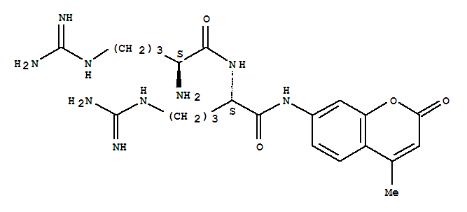 Structure of H-Arg-Arg-AMC