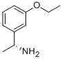 Structure of Benzenemethanamine,3-ethoxy-a-methyl-, (aR)-