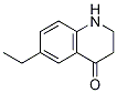 Structure of 4(1H)-Quinolinone, 6-ethyl-2,3-dihydro-