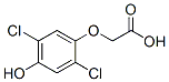 Structure of 2,5-dichloro-4-hydroxyphenoxyacetic acid