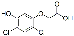 Structure of (2,4-Dichloro-5-hydroxyphenoxy)acetic acid