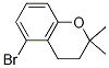 Structure of 5-broMo-2,2-diMethyl-3,4-dihydro-2H-chroMene