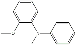 2-methoxy-N-methyl-N-phenylaniline结构式