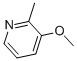 Structure of 3-methoxy-2-methylpyridine