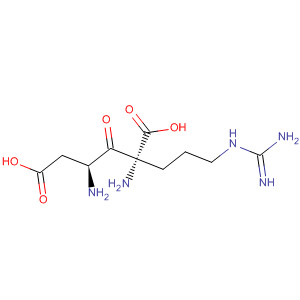 L-Arginine, L-a-aspartyl-结构式