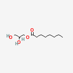 Structure of MONOCAPRYLIN