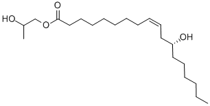 Structure of PROPYLENE GLYCOL MONORICINOLEATE