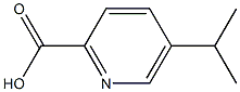 Structure of 2-Pyridinecarboxylicacid, 5-(1-methylethyl)-