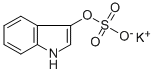 Structure of 3-INDOXYL SULFATE POTASSIUM SALT