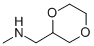 [1,4]DIOXAN-2-YLMETHYL-METHYL-AMINE结构式