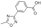 Structure of 3-(5-METHYL-1,2,4-OXADIAZOL-3-YL)BENZOIC ACID