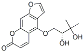 Structure of OXYPEUCEDANINHYDRATE