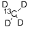 Structure of METHANE (13C,D4)