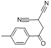 Structure of 2-[2-(4-METHYLPHENYL)-2-OXOETHYL]MALONONITRILE