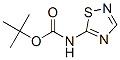 Structure of CARBAMIC ACID 1,2,4-THIADIAZOL-5-YL-,TERT-BUTYL ESTER