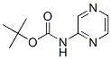 Structure of Carbamic acid,N-2-pyrazinyl-, 1,1-dimethylethyl ester
