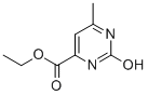 Structure of ETHYL 2-HYDROXY-6-METHYLPYRIMIDINE-4-CARBOXYLATE