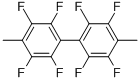 Structure of 4,4-DIMETHYLOCTAFLUOROBIPHENYL